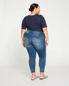 Seine High Rise Skinny Jeans 27 Inch - Distressed Blue