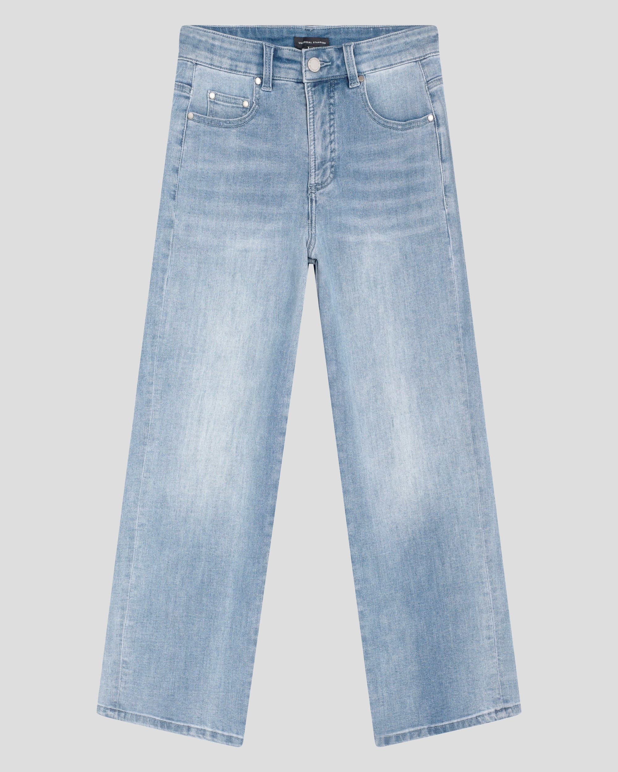 Bae Boyfriend Crop Jeans - Light Blue