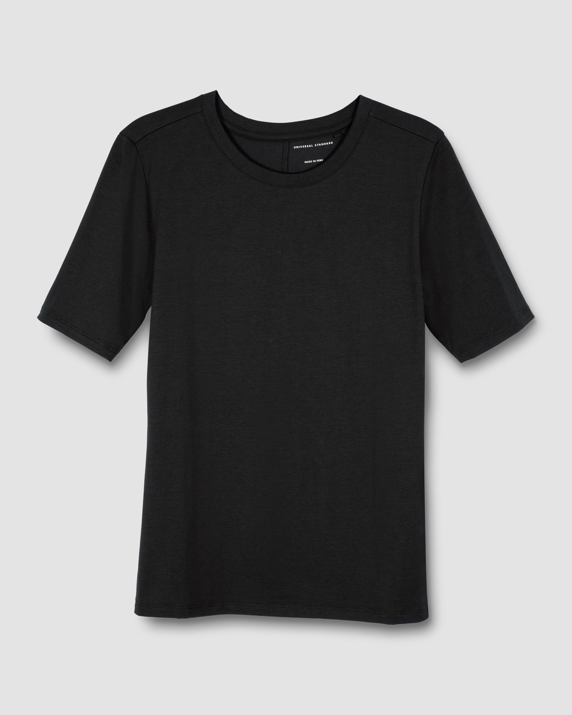 Maia Stovepipe Sleeve Tee - Black