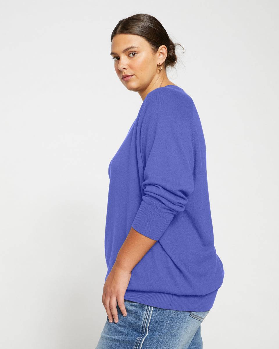 Eco Relaxed Core Sweater - Cuban Lily Zoom image 2