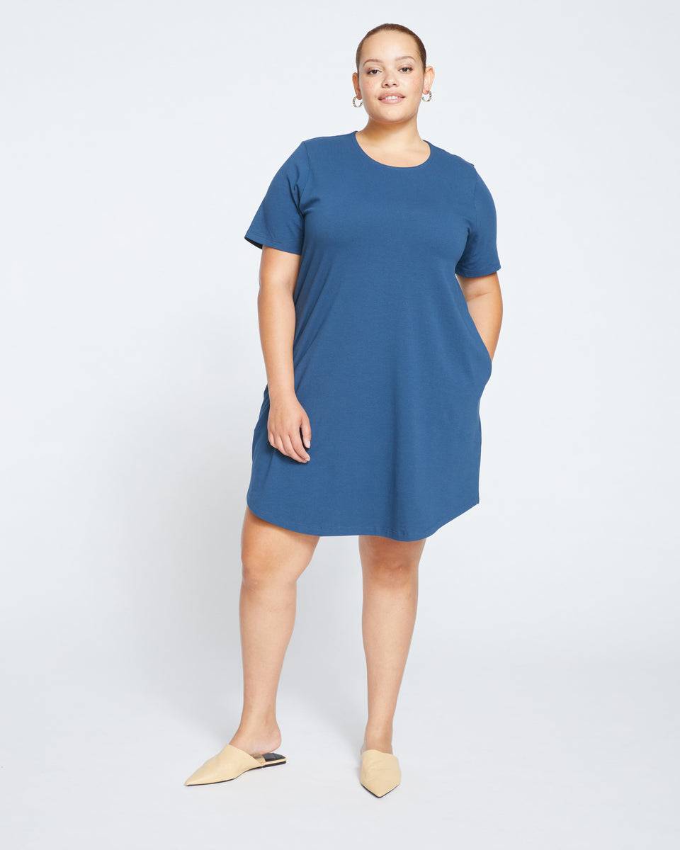 Halie T-Shirt Dress - Storm Zoom image 0