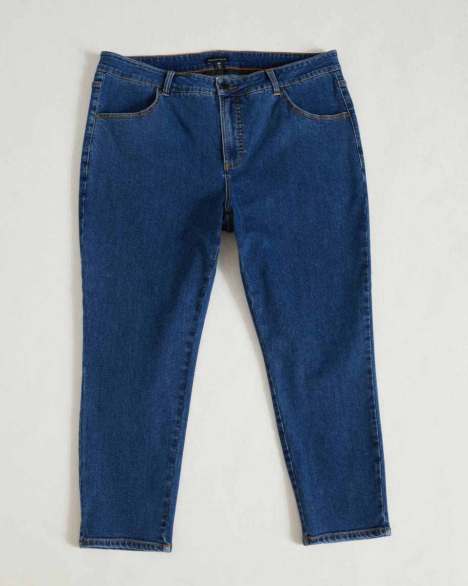 Seine High Rise Skinny Jeans Petite - Odeon Blue Zoom image 0