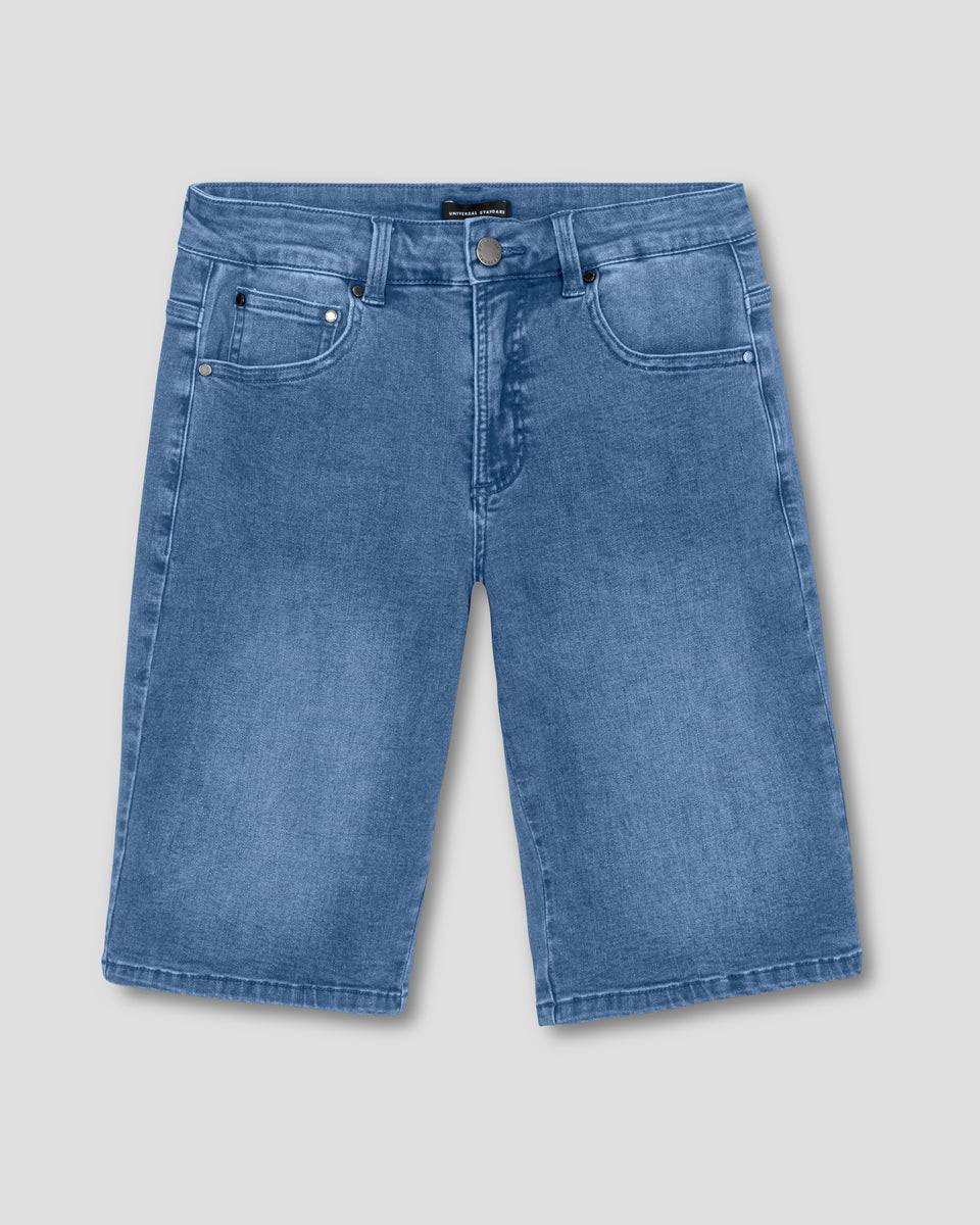 Bae Denim Shorts - True Blue Zoom image 1
