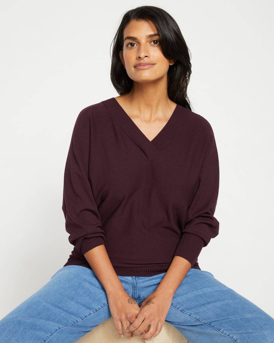 Sweater Blouse - Brulee Zoom image 0