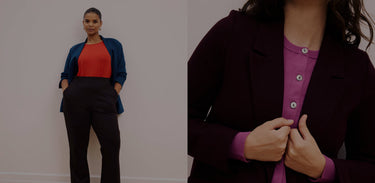 Model wearing styles from the Women's Workwear & Business Attire Collection
