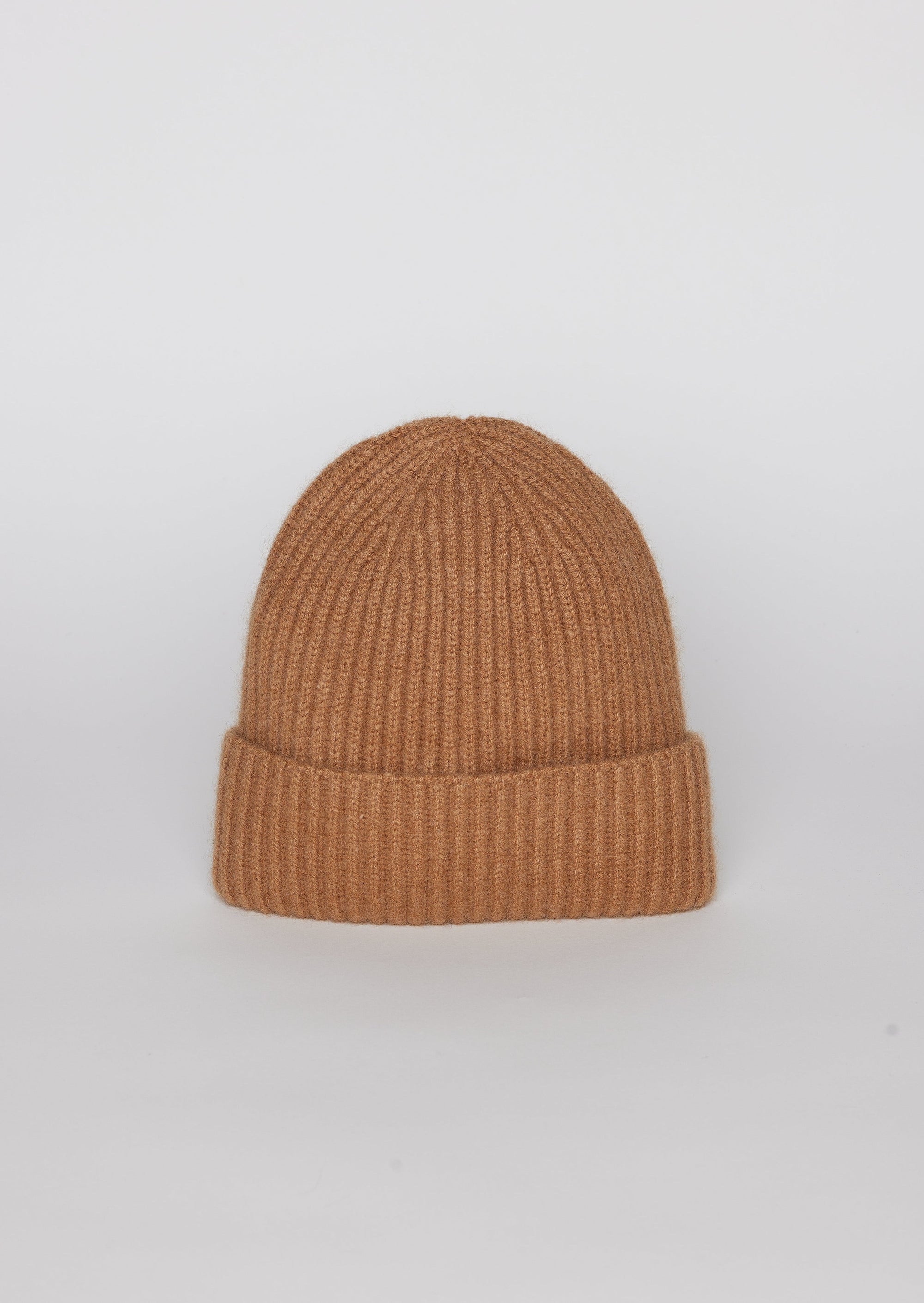 Cashmere Rib Beanie