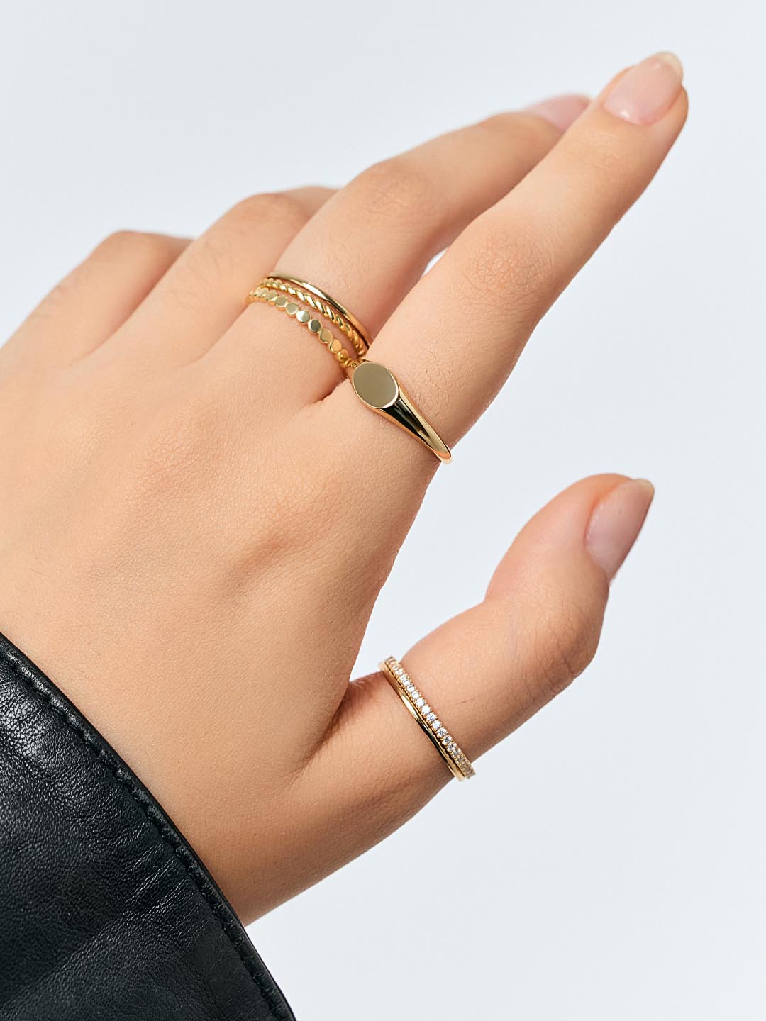 Ana Luisa Gold Ring Set - Adrianna Set Universal Standard Ana Luisa Gold Ring Set - Adrianna Set Universal Standard