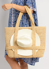 Hat Attack Straw Traveler Bag