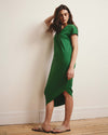 Iconic Geneva V-Neck Dress - Clover
