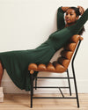 The Divine Jersey Wrap Dress - Conifer