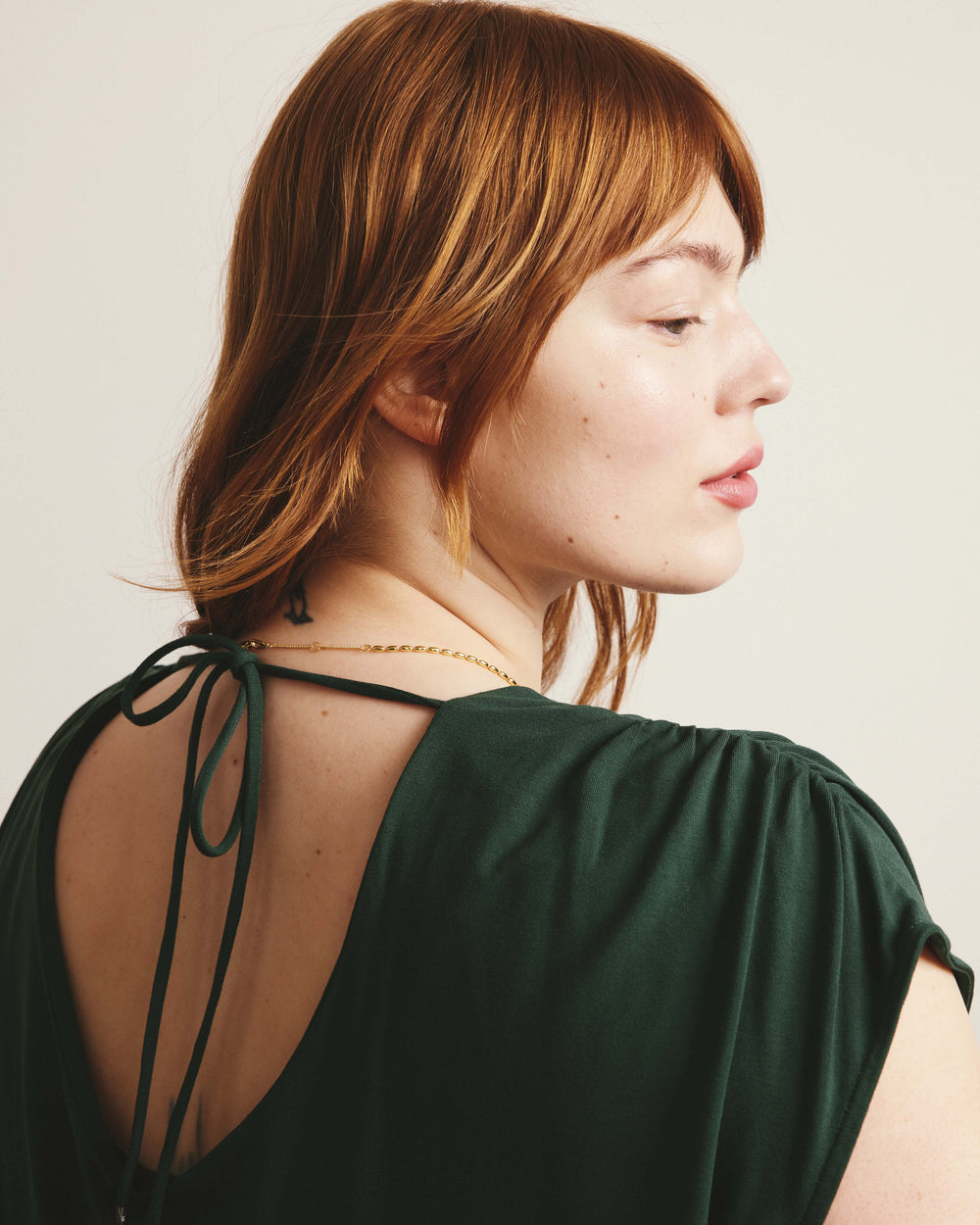 Havana Divine Jersey Dress - Conifer