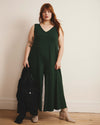 Sunny Divine Jersey Jumpsuit - Conifer | Plus Size & Straight Size Women's Fashion | Universal Standard