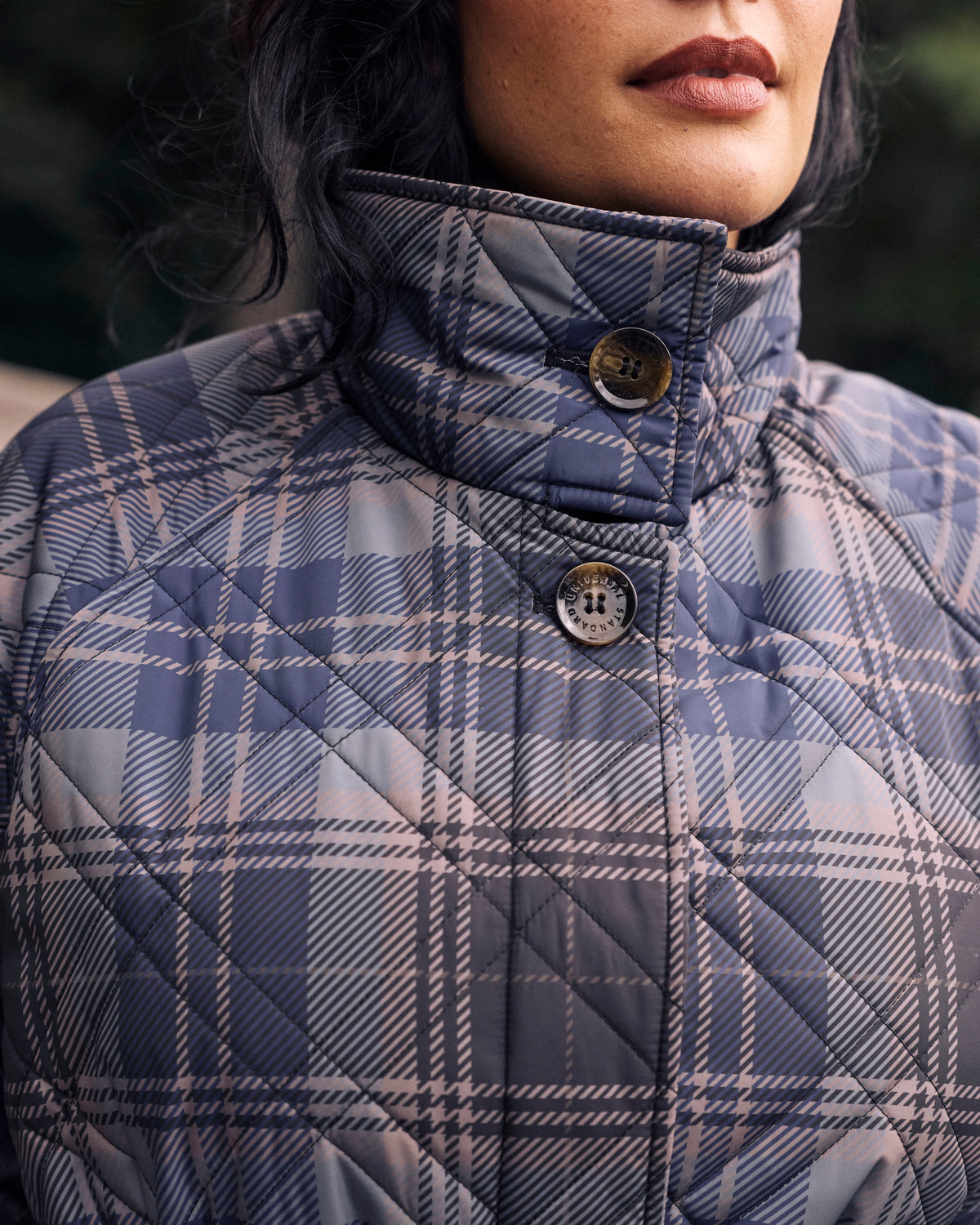 Nehra Quilted Coat - Ashbury Plaid | Plus Size & Straight Size Women's Fashion | Universal Standard