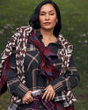 Maine Stretch Flannel Shirtdress - Mushroom Cap Plaid | Plus Size & Straight Size Women's Fashion | Universal Standard