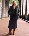 Cambridge Quilted Heritage Jacket - Winter Willow | Plus Size & Straight Size Women's Fashion | Universal Standard