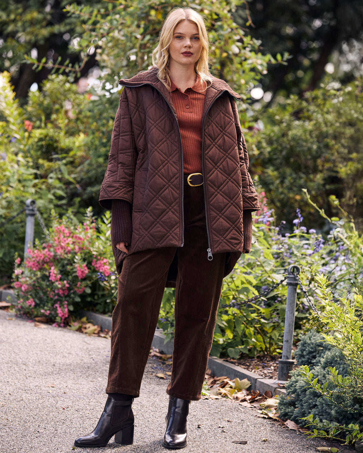 Arcadia Puffer Coat - Coffee | Plus Size & Straight Size Women's Fashion | Universal Standard