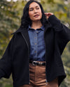 Utopia Wool Blend Coat - Black | Plus Size & Straight Size Women's Fashion | Universal Standard