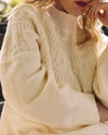 Safiya Cable Knit Sweater - Cream | Plus Size & Straight Size Women's Fashion | Universal Standard