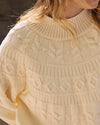 Safiya Cable Knit Sweater - Cream | Plus Size & Straight Size Women's Fashion | Universal Standard