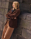 Davis Corduroy Blazer - Coffee | Plus Size & Straight Size Women's Fashion | Universal Standard