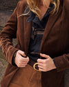 Davis Corduroy Blazer - Coffee | Plus Size & Straight Size Women's Fashion | Universal Standard