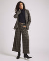 Cropped Wide Leg Ponte Pants - British Plaid | Plus Size & Straight Size Women's Fashion | Universal Standard