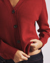 Better-Than-Wool Cardigan - Autumnal Red | Plus Size & Straight Size Women's Fashion | Universal Standard