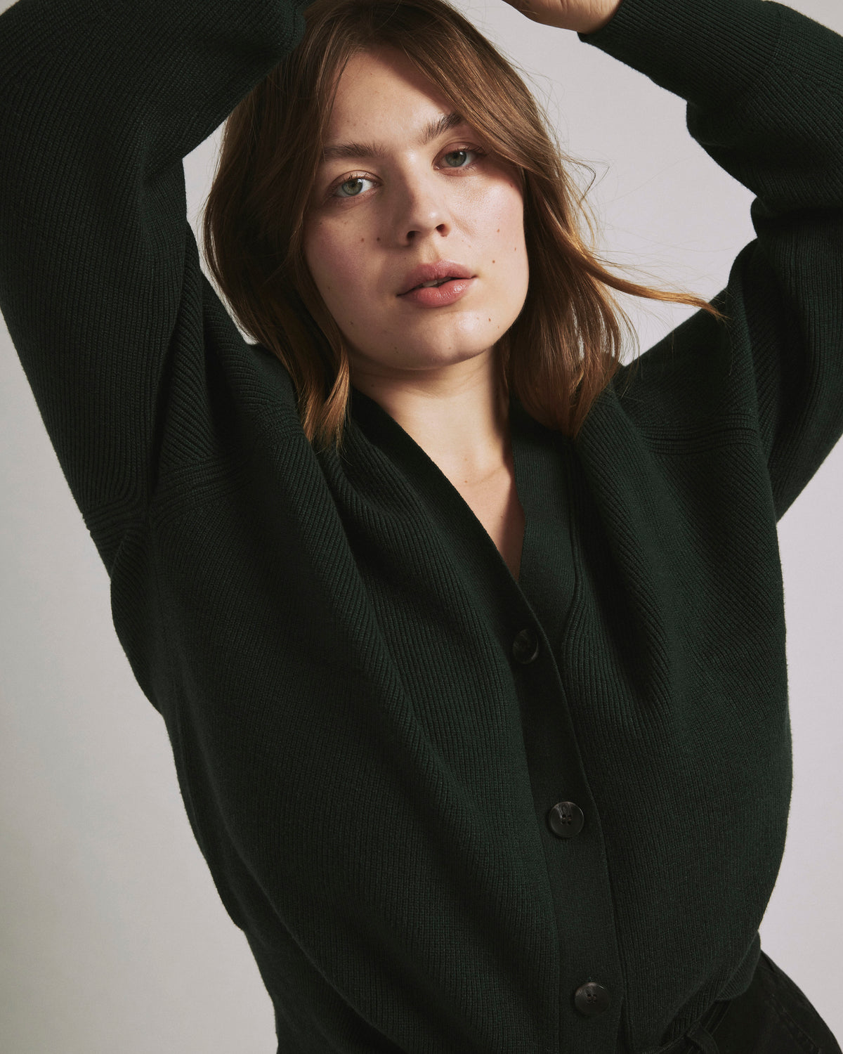 Better-Than-Wool Cardigan - Forest Green | Plus Size & Straight Size Women's Fashion | Universal Standard