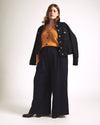 Perfect Palais Wide Leg Ponte Pants - Navy | Plus Size & Straight Size Women's Fashion | Universal Standard