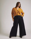Perfect Palais Wide Leg Ponte Pants - Navy | Plus Size & Straight Size Women's Fashion | Universal Standard