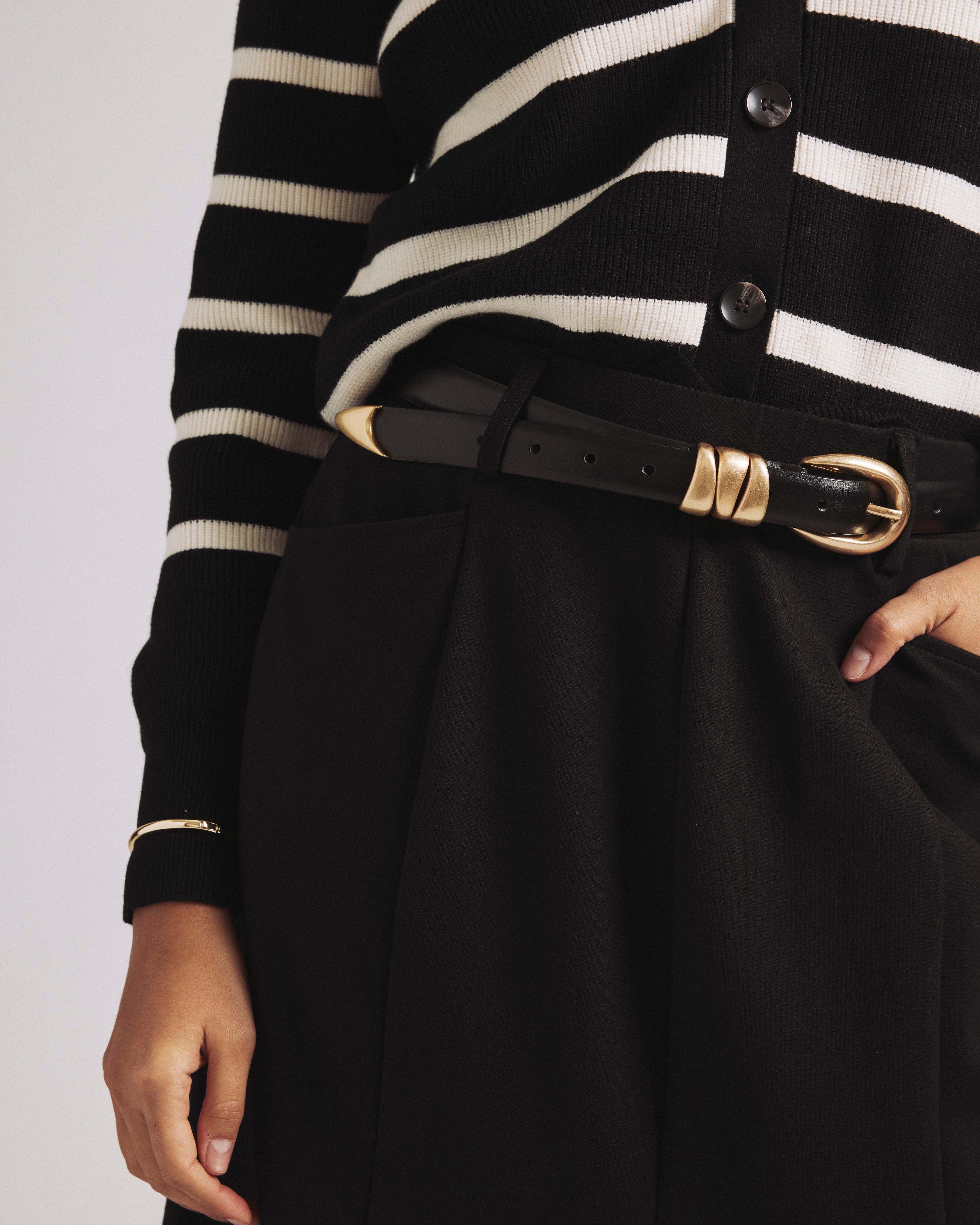 Carla Ponte Skirt - Black – Universal Standard