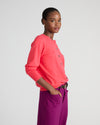 Savvy Fine Knit Crewneck Cardigan - Cinnamon Rose | Plus Size & Straight Size Women's Fashion | Universal Standard