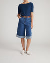Bella Boatneck Tee - Pageant Blue | Plus Size & Straight Size Women's Fashion | Universal Standard