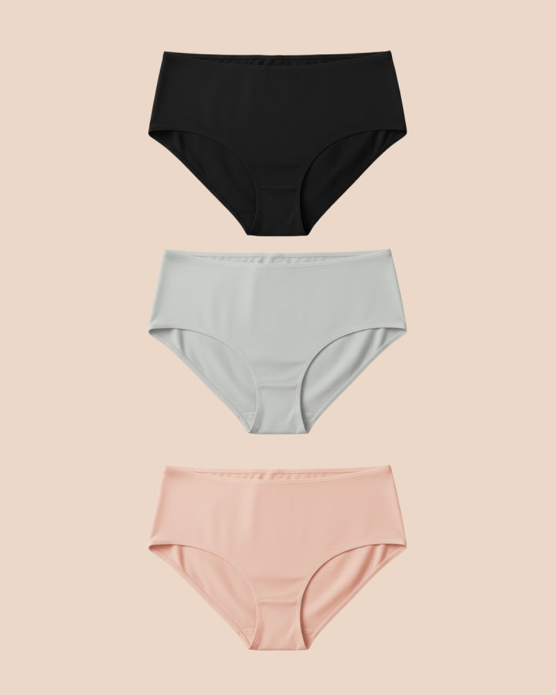 Pima Cotton Mid Rise Bikini Bundle