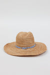 Hat Attack Raffia Crochet Continental