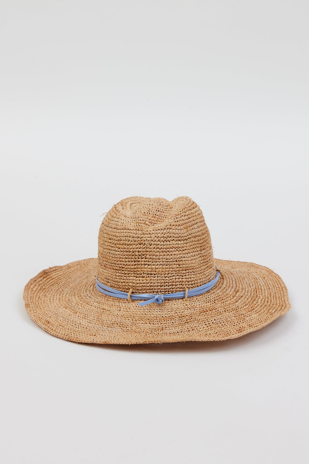 Hat Attack Raffia Crochet Continental