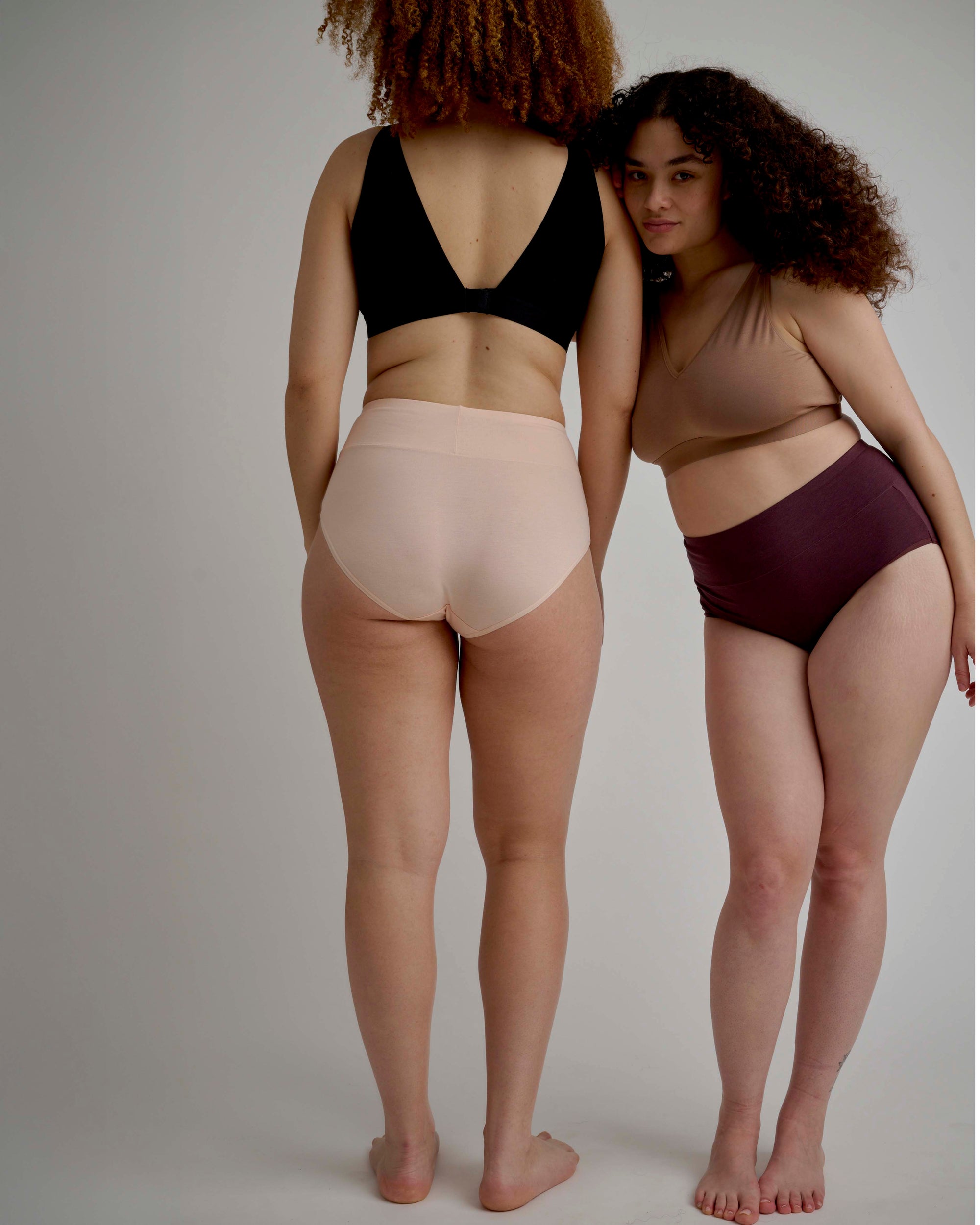 UltimateS Full Coverage High Rise Brief - Peach