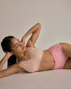 UltimateS Full Coverage High Rise Brief - Pink