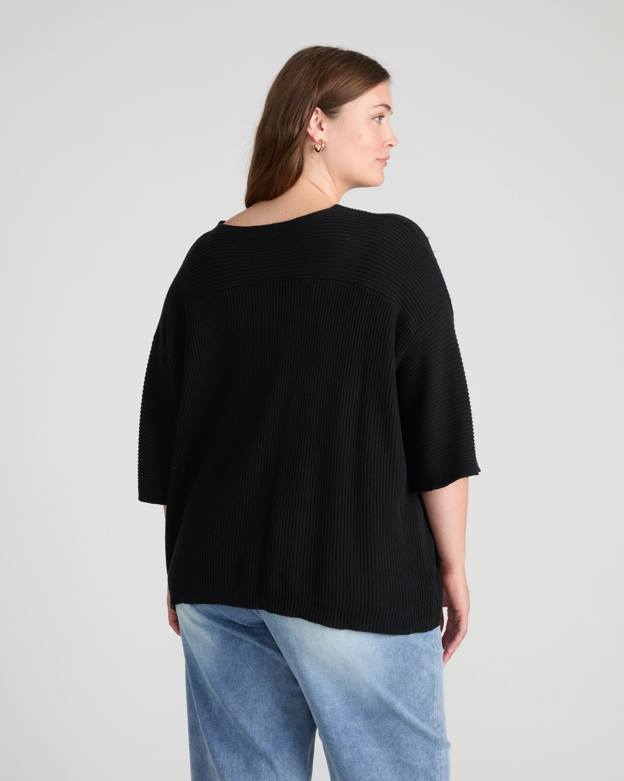 Lotus Sweater - Black | Plus Size & Straight Size Women's Fashion | Universal Standard