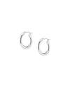 Aurate Silver Hoop Earrings