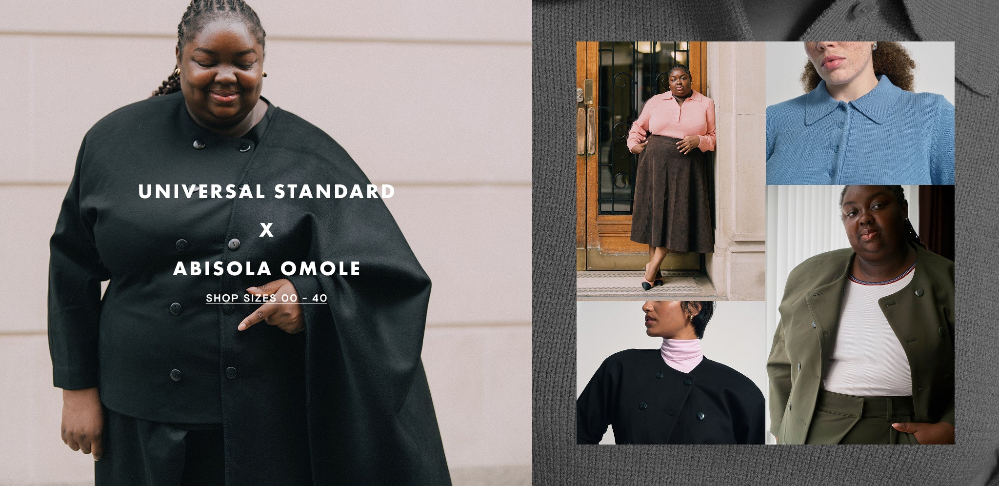 universal standard x Abisola Omole shop sizes 00 - 40