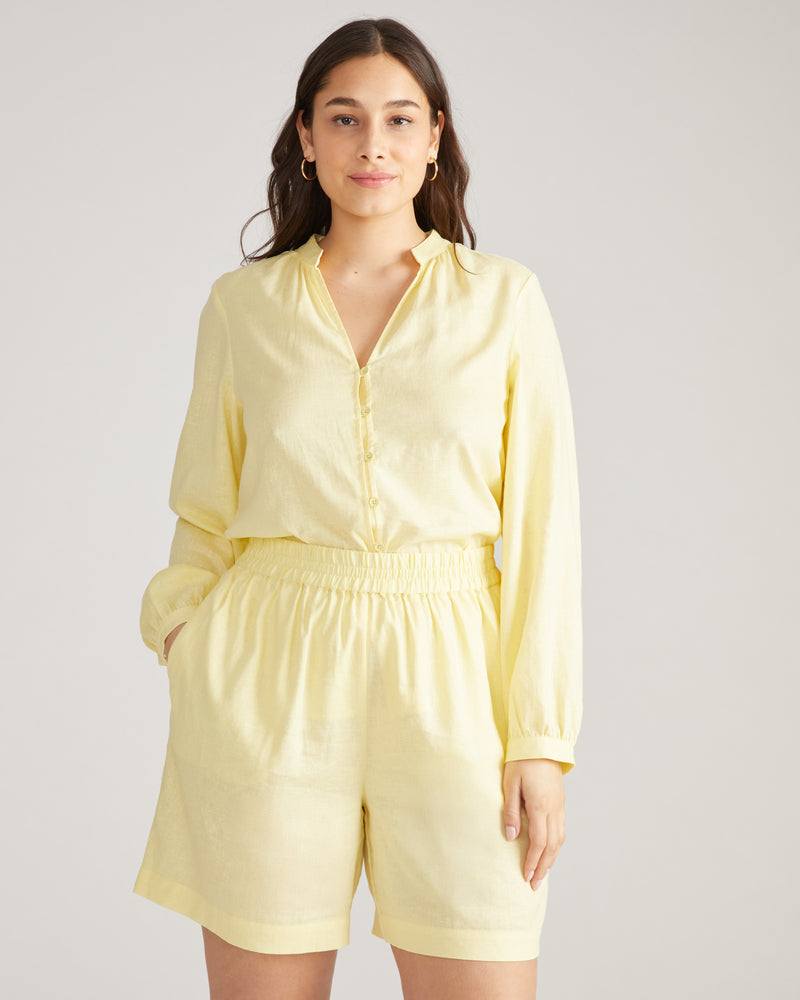 Avalon Linen Top - Twinkle
