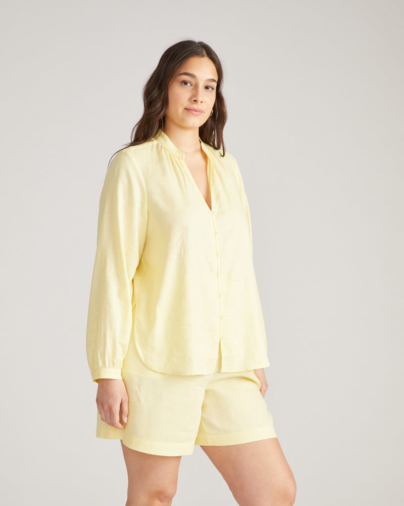 Avalon Linen Top - Twinkle