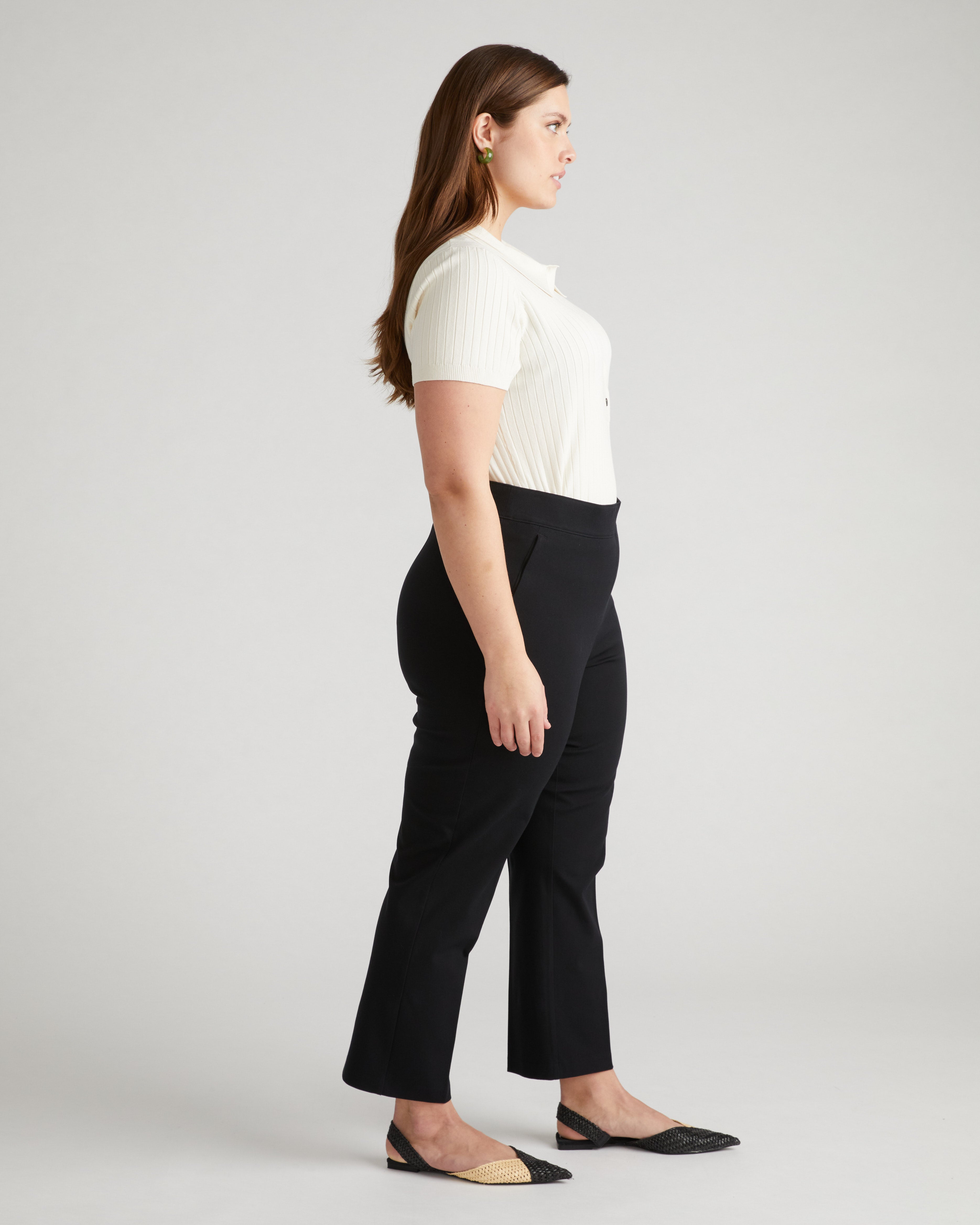 Magic Cotton Straight Leg Pants - Black – Universal Standard Magic Cotton Straight Leg Pants - Black – Universal Standard