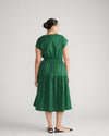 Ambroeus Smocked Poplin Dress - Kelly Green