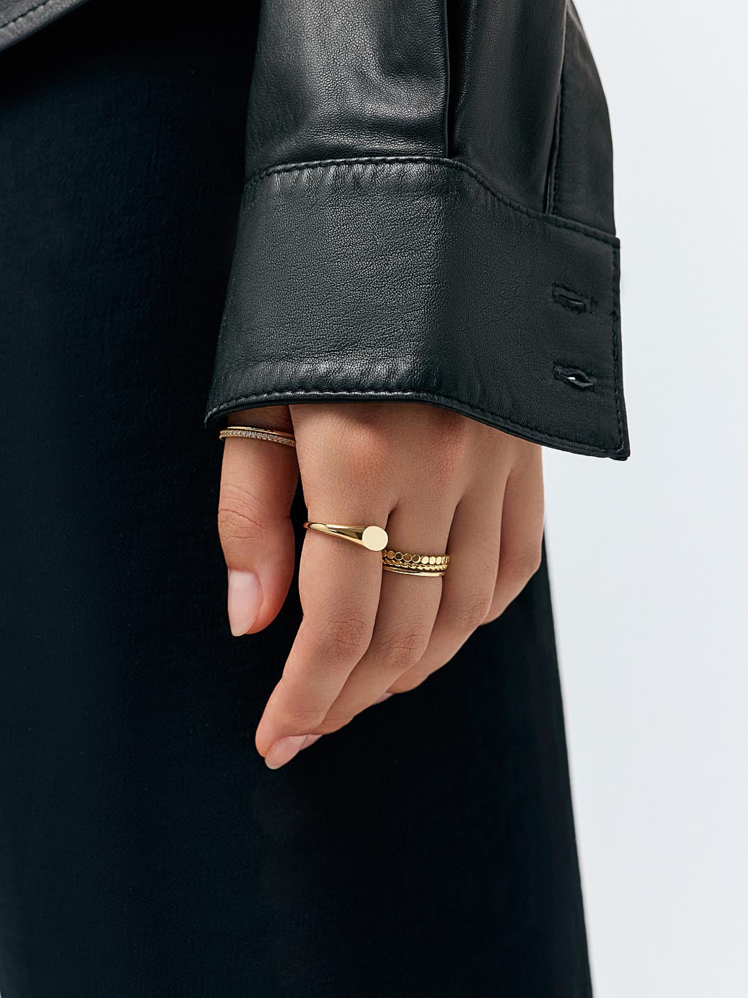Ana Luisa Gold Ring Set - Adrianna Set Universal Standard Ana Luisa Gold Ring Set - Adrianna Set Universal Standard