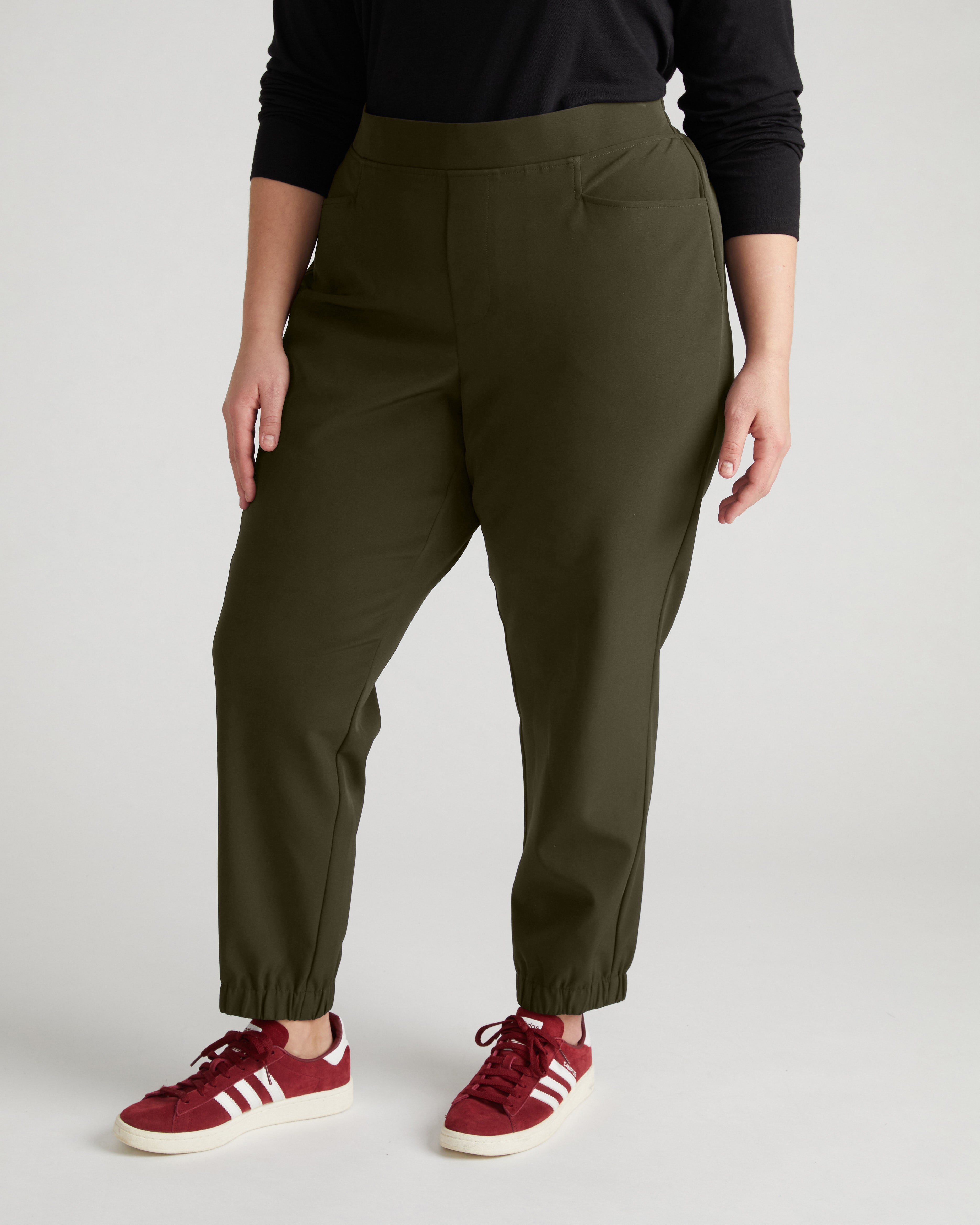 Grey Stretch Wool Jogger - Custom Fit Tailored Clothing