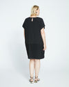 Avenir Double Luxe Dress - Black