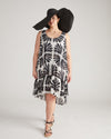 Elodie Voile Dress - Ink Bloom Print