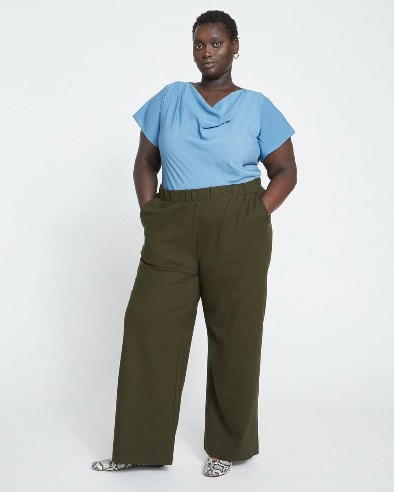 Better-Than-Silk Shell Top - Cornflower